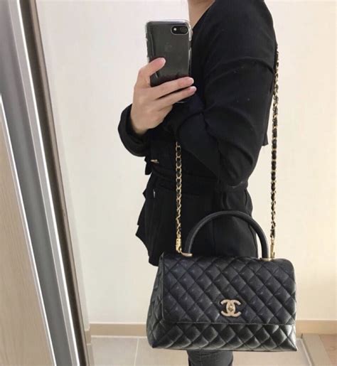 chanel coco handle small price 2019